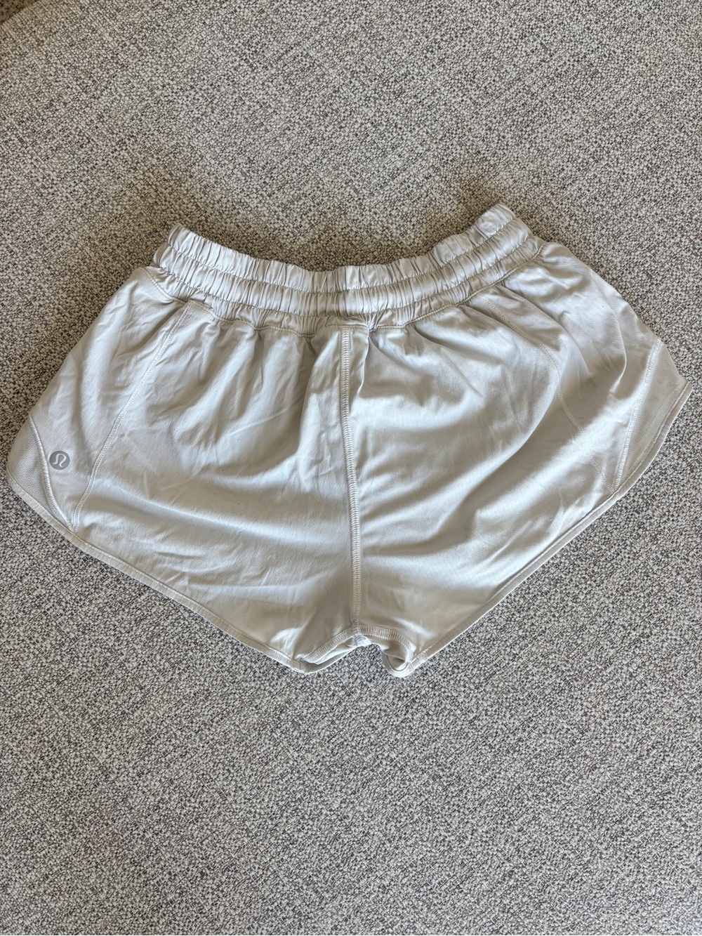 lululemon athletica Light Gray Women's Athletic Shorts